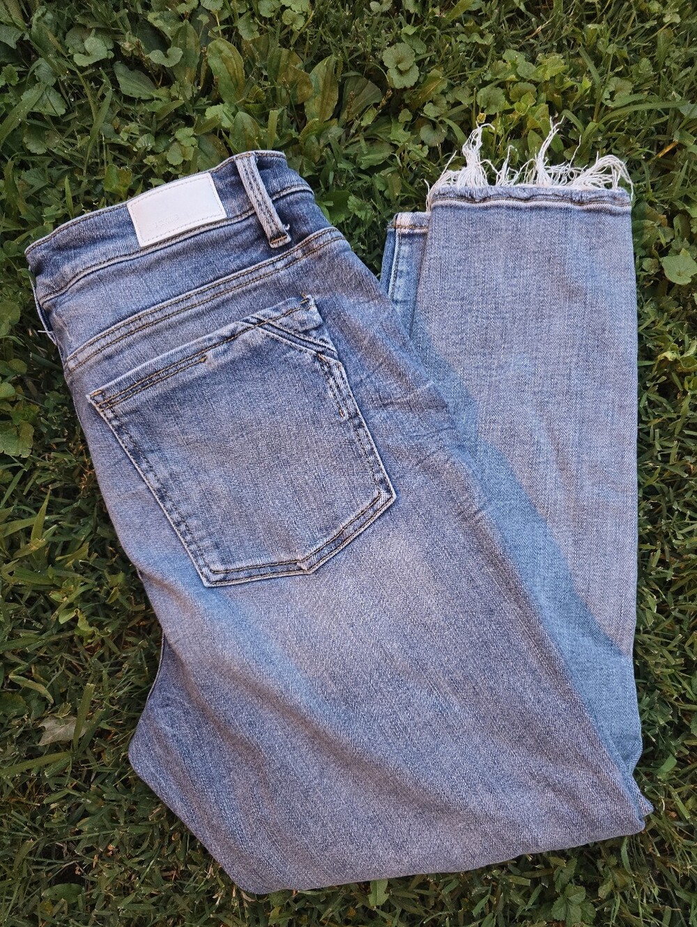 Buckle Black Ladies Jeans
